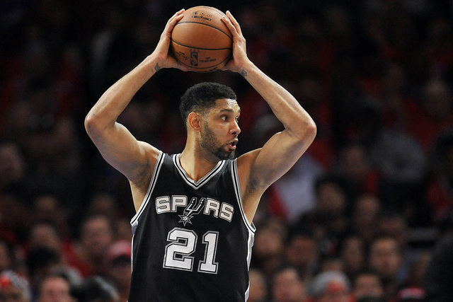 Tim Duncan says he's returning to Spurs for 19th season | Las Vegas  Review-Journal