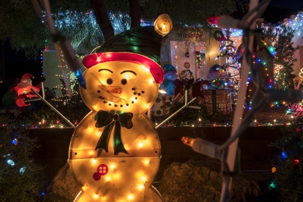 Mead home holds Christmas village