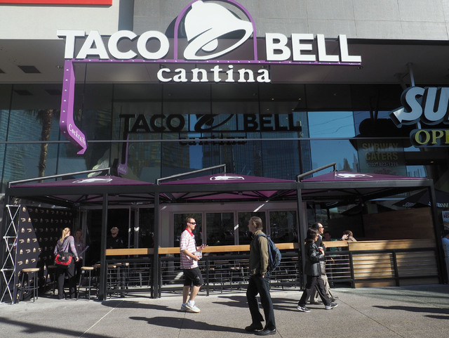 Taco Bell just opened a club on the Las Vegas Stripwell sort of