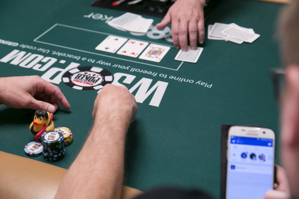 Players find creative ways to cover cards at WSOP | Las Vegas Review-Journal