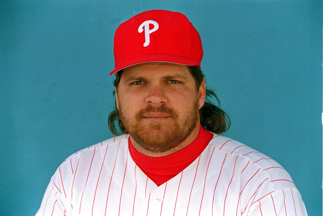 Philadelphia Phillies John Kruk is shown in this 1993 photo. (AP