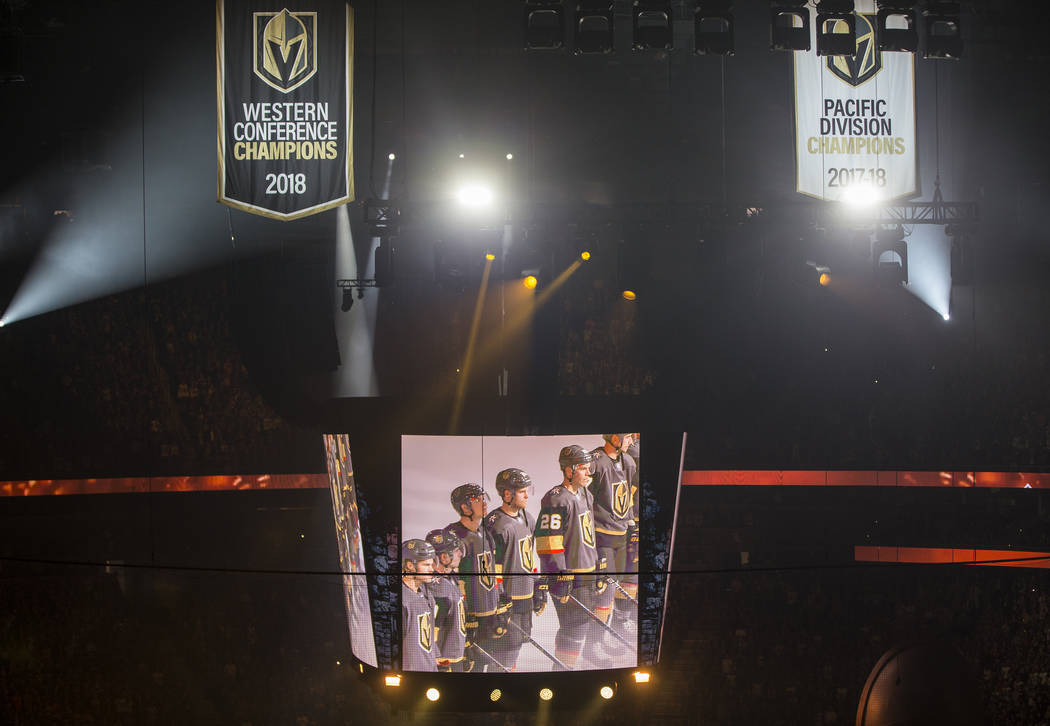 Vegas Golden Knights reveal new banner design