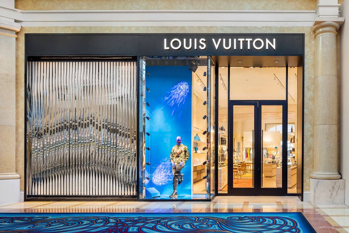 Inside the largest Louis Vuitton men's store in the United States