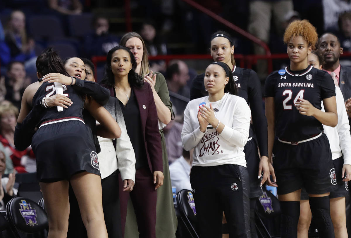 A'ja Wilson reunites with 'second mom' Dawn Staley on Team USA, Aces