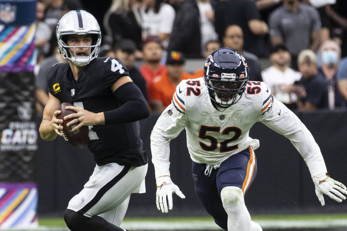 For Raiders, Khalil Mack's absence is hard to miss