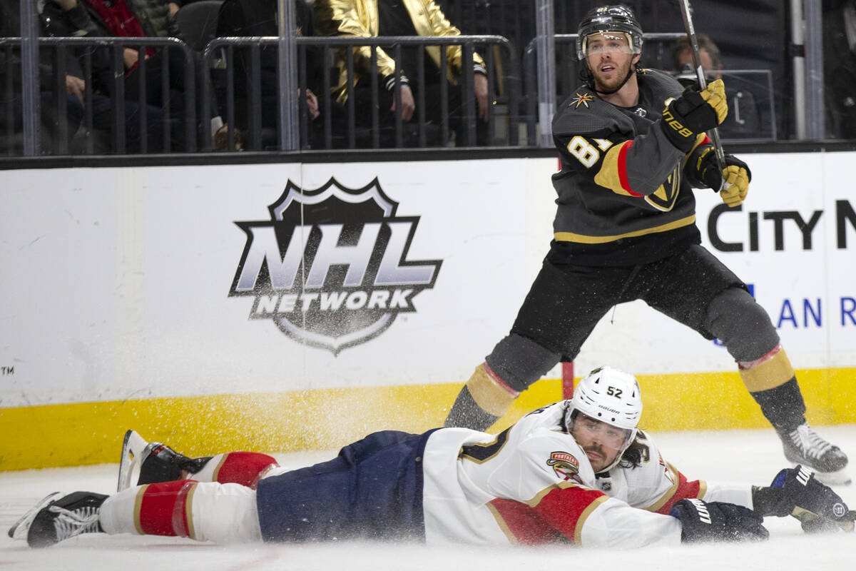 Vegas Golden Knights #81 Jonathan Marchessault Stanley Cup Final 2018  Dueling Odd Man Rush Name and