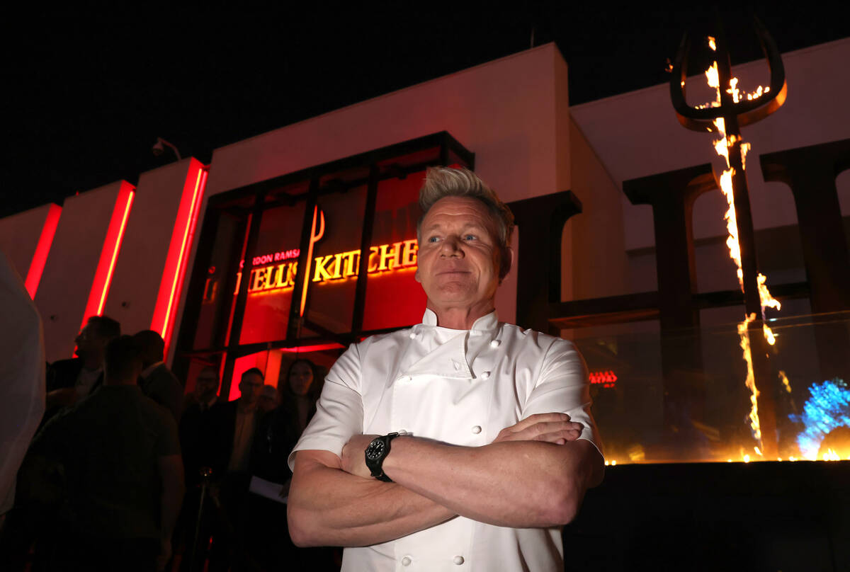 Gordon Ramsay's Hells Kitchen celebrates 5th anniversary, 2M customers |  Las Vegas Review-Journal