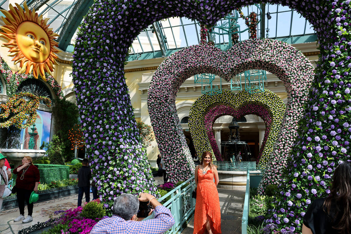 Bellagio Conservatory and Botanical Gardens unveils spring display | The  Strip | Local