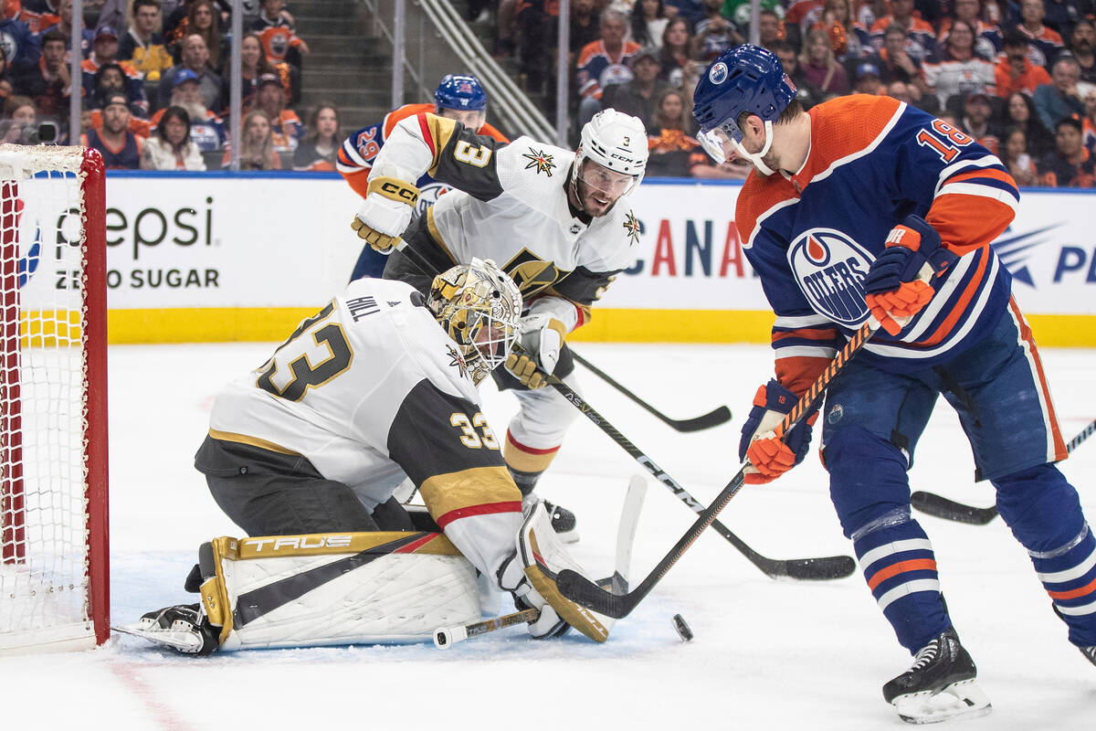 Adin Hill comes up huge as Golden Knights oust Edmonton Oilers | Ed ...