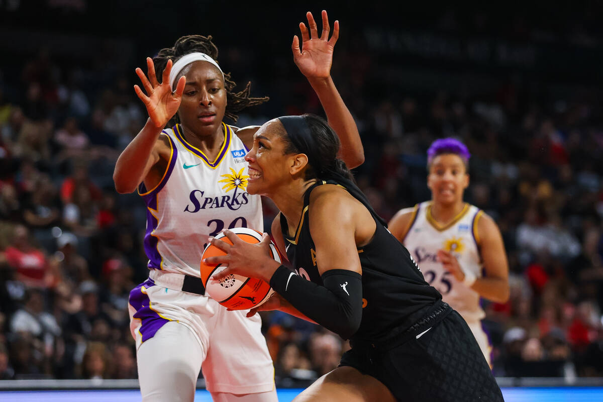 Kierstan Bell remains positive in her role with Las Vegas Aces