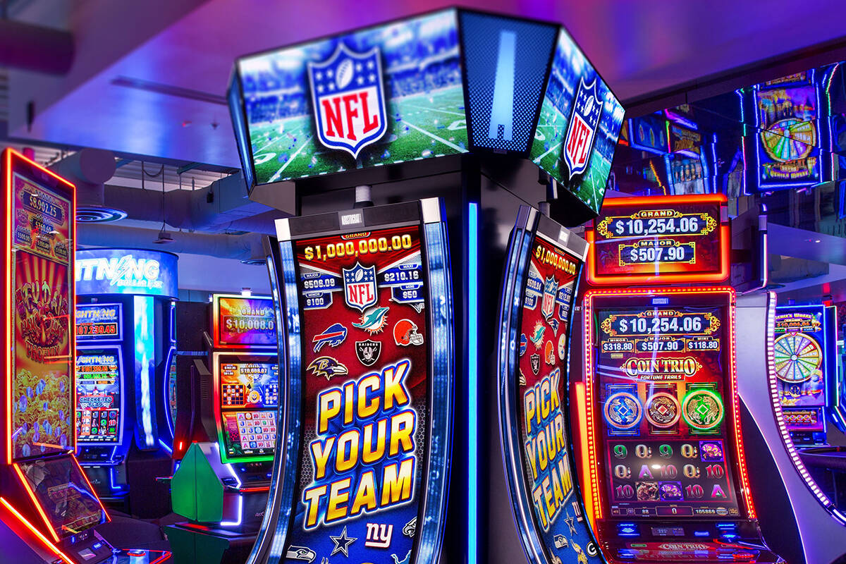 NFL-themed slots installed on Las Vegas casino floors, Casinos & Gaming