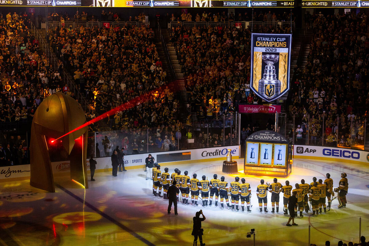 St. Louis Blues Raise First Ever Stanley Cup Banner 