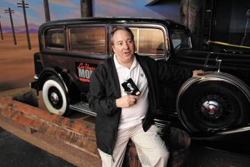 FILE - Jay L. Bloom at the Las Vegas Mob Experience on Monday Feb. 21, 2011, in Las Vegas. (CRA ...