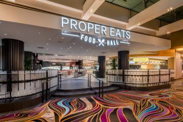Happy Leaf, a salad spot, is set to open on June 10, 2024, in Proper Eats Food Hall at Aria on ...