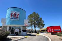 The exterior of Fiiz Drinks, opening in Las Vegas on June 7, 2024. (Fiiz Drinks)