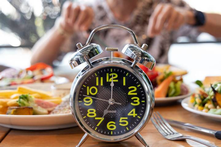 Time-restricted eating, where people condense all of their eating into a daily window of 10 hou ...